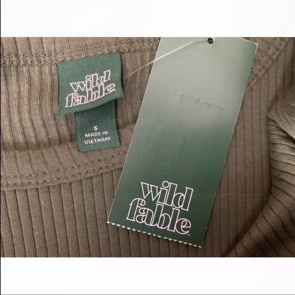 nwt Wild Fable Stretchy Ribbed Dress - Picture 6 of 7